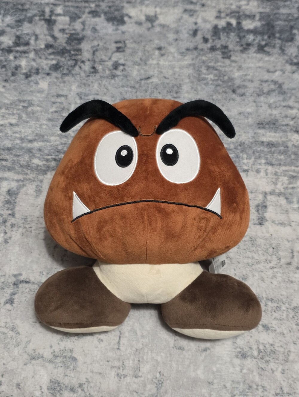 Plush Goomba Character Toy Super Mario 2012 - 11"